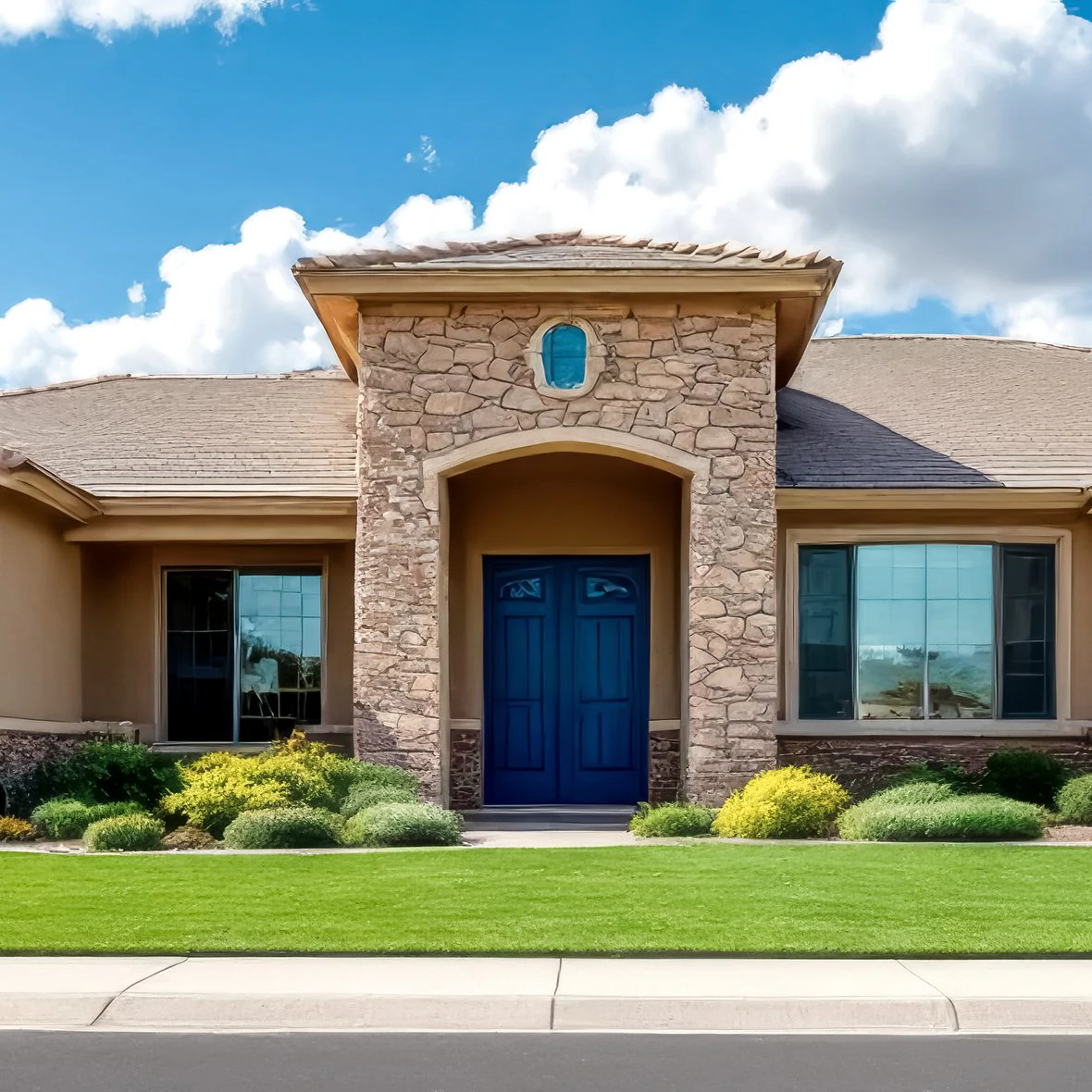 Rosamond, California landscape and real estate